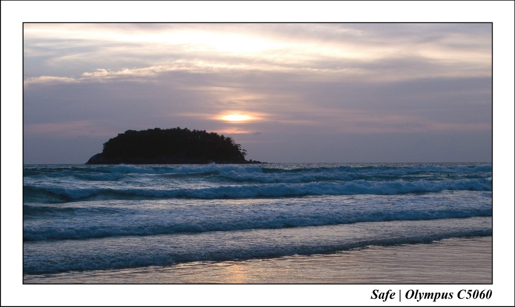 2006 - 07 - Phuket - Kata Beach coucher de soleil 03